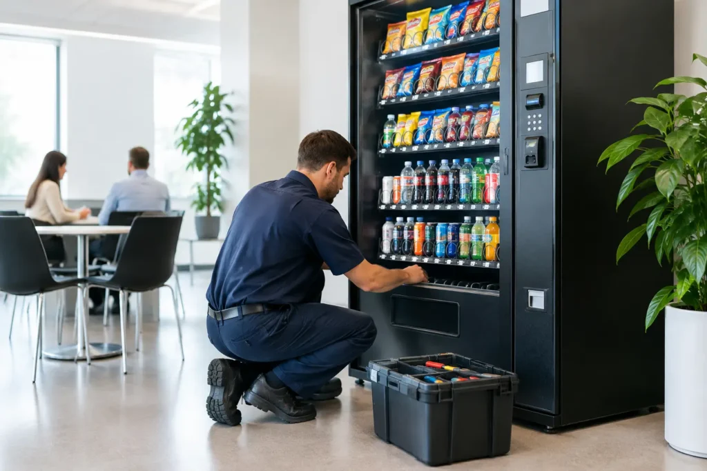 Fully Serviced Vending Machines for Workplaces